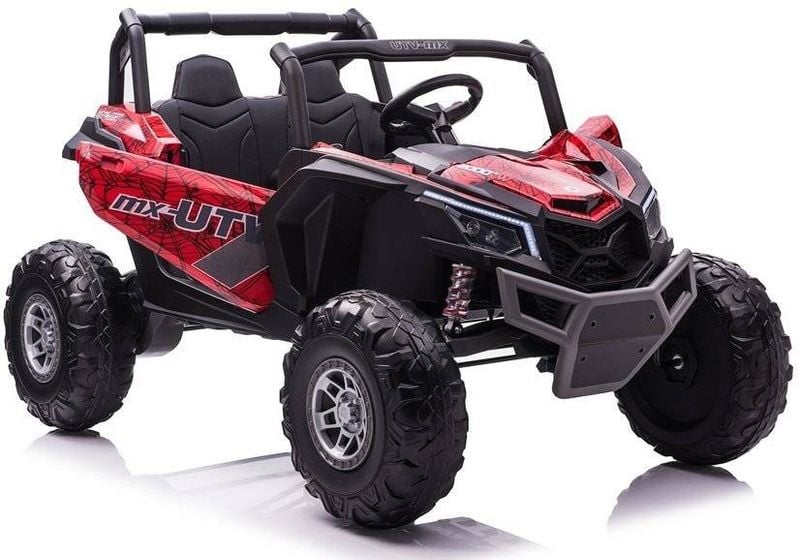 Auto na Akumulator Buggy UTV-MX Czerwony Spider Lakier zdjęcie 1