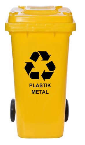 Komplet pojemników na odpady 120l cztery kolory na Arena.pl