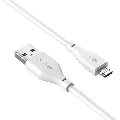 Kabel Micro USB AmpCore II BlitzWolf BW-MC11 1m biały na Arena.pl