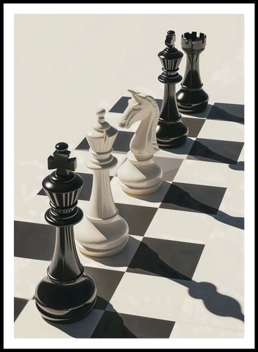 Plakat 67,5x95cm Szach i Mat na Arena.pl