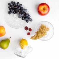 Duże Kubki do kawy herbaty szklanki z uchem Altom Design Karen 450 ml 6 szt