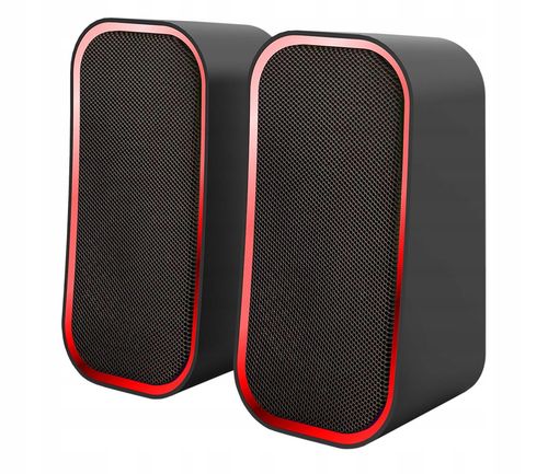 Zestaw głośników 2.0 SpeedLink TOKEN RGB Gaming Stereo Speaker 12 W czarny na Arena.pl