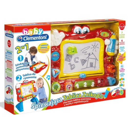 CLEMENTONI INTERAKTYWNA TABLICA ZNIKOPIS na Arena.pl