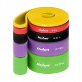 Zestaw 5 gum do ćwiczeń power band taśmy oporowe treningowe fitness