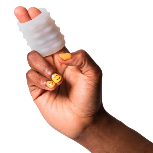 romp mosh przezroczysty rękaw intymny 2 struktury tpe 6,4 cm na Arena.pl