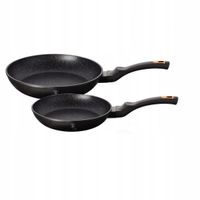 Zestaw patelni Berlinger Haus BH-1644-N 22/26 cm czarne 2 szt.