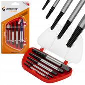 Wykrętaki do zerwanych śrub 5 szt. zestaw, urwanych, nasadek, szpilek