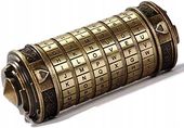 ZAMEK SZYFROWY DA VINCI KOD CRYPTEX MINI PREZENT