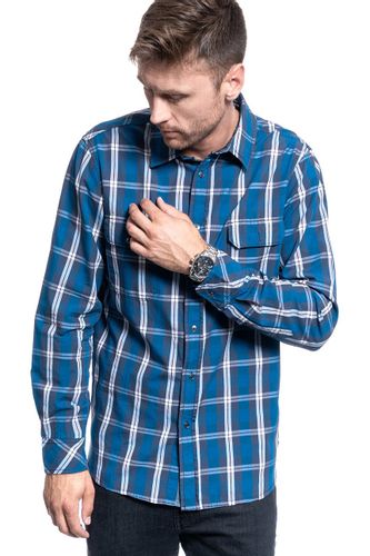 MĘSKA KOSZULA MATERIAŁOWA MUSTANG CLEMENS KC GRID 1008991 11607 M na Arena.pl