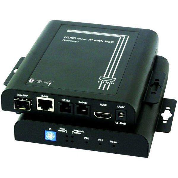 EXTENDER HDMI over IP  TX  POE WALL RX zdjęcie 1
