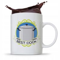Kubek Prezent Dla Kucharza Kucharki Best Cook Z Nadrukiem Ze Zdjęciem
