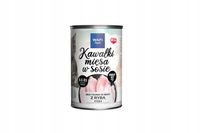 WAFI KARMA MOKRA DLA KOTA KAWAŁKI W SOSIE 24x415G 75% MIĘSA W KAWAŁKU
