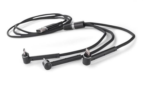 Kabel USB 6 w 1 RICO Czarny na Arena.pl