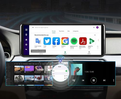 RADIO STACJA MULTIMEDIALNA WIDEOREJESTRATOR CARPLAY ANDROID DVR KAMERA AUX na Arena.pl
