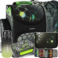 TORNISTER PLECAK SZKOLNY DLA CHŁOPCA DO 1 KLASY PIÓRNIK WOREK FOOTBALL