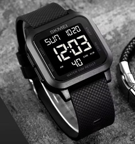 Zegarek męski SKMEI elektroniczny czytelna tarcza wiele funkcji na Arena.pl