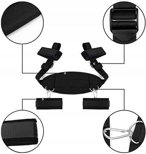 Uprząż BDSM do krępowania rąk oraz nóg na Arena.pl