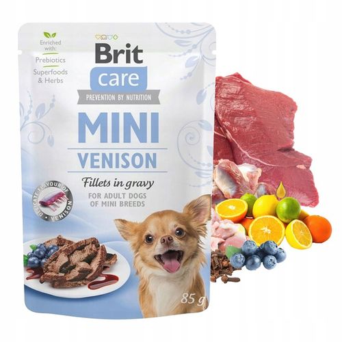 BRIT CARE MINI DOG karma mokra dla psa mix smaków 20 x 85g bezzbożowa na Arena.pl