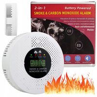 Czujnik Czadu i Dymu Detektor Tlenku Węgla Certyfikowany