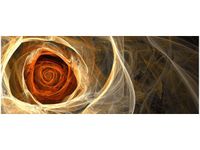 100X40CM RÓŻA KTALNA OBRAZ DREWNO