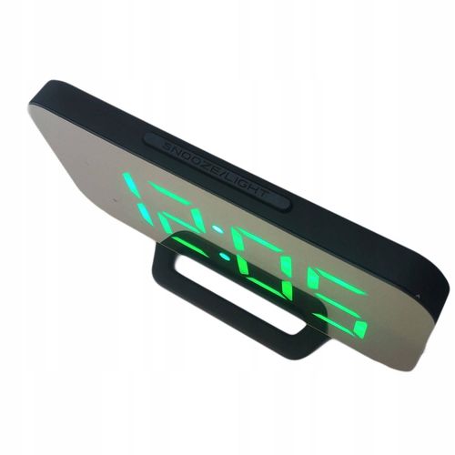 Elektroniczny BUDZIK zegar z ŁADOWARKA USB na Arena.pl