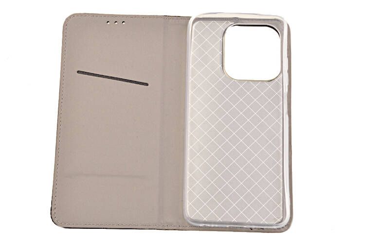 Etui Smart do Tecno Spark 10 Pro czarny zdjęcie 3