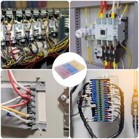 KONEKTORY IZOLOWANE samochodowe do kabli ZESTAW XL rurki termokurczliwe