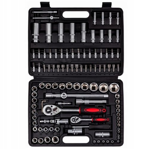 Zestaw Kluczy Nasadowych Narzędzi Klucze Nasadowe Torx Walizka Bity na Arena.pl