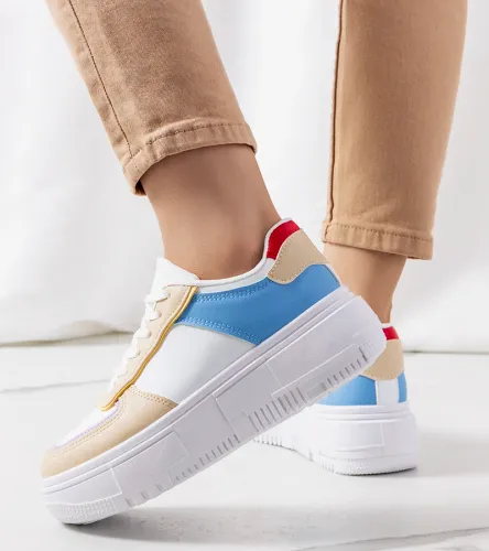 Białe sneakersy damskie Mandib 39 na Arena.pl