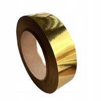 Tasiemka wstążka metalizowana 50m 2cm W67