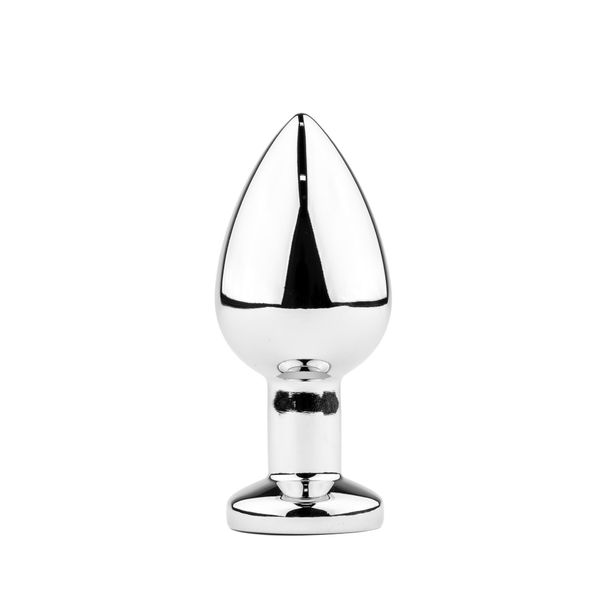 Metal Butt Plug L Vibrator Usb - Remote Control zdjęcie 2