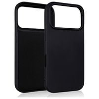 etui beline silicone do iphone 17 pro    czarny