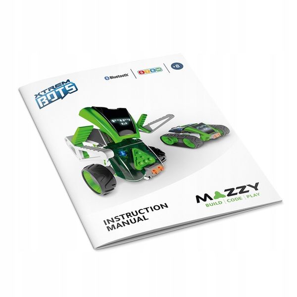 XTREM BOTS ROBOT INTERAKTYWNY MAZZY STEM do nauki programowania, +8 lat zdjęcie 7