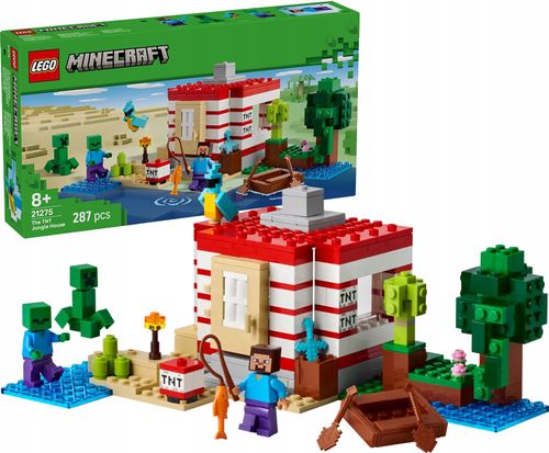 21275 - lego minecraft - dom tnt w dżungli na Arena.pl