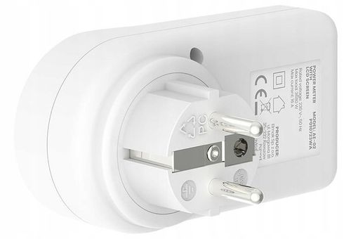 Watomierz Licznik Poboru Kosztu Energii Zużycia Prądu Mocy do Gniazdka kWh na Arena.pl