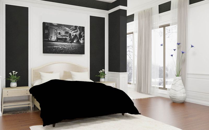 Foto obraz na płótnie "Naprawa samochodu z pasją" 40x30 zdjęcie 1