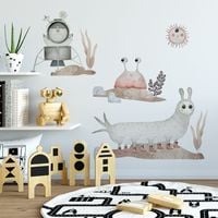 Naklejki Zestaw Kosmiczny Bolek i Atomek DK416 XL