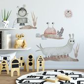 Naklejki Zestaw Kosmiczny Bolek i Atomek DK416 L