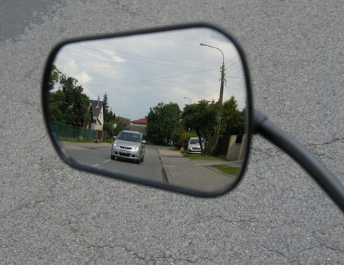 Lusterko rowerowe długie ramię AJS PLUS, POLSKIE na Arena.pl