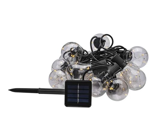 GIRLANDA 15 LAMP SOLARNA BULB LED 4,8M CZUJKA TEALIGHT4 na Arena.pl