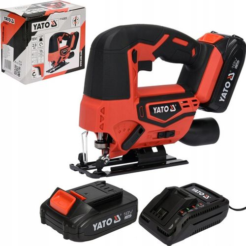YATO WYRZYNARKA AKUMULATOROWA 18V + AKUMULATOR 2Ah + ŁADOWARKA na Arena.pl