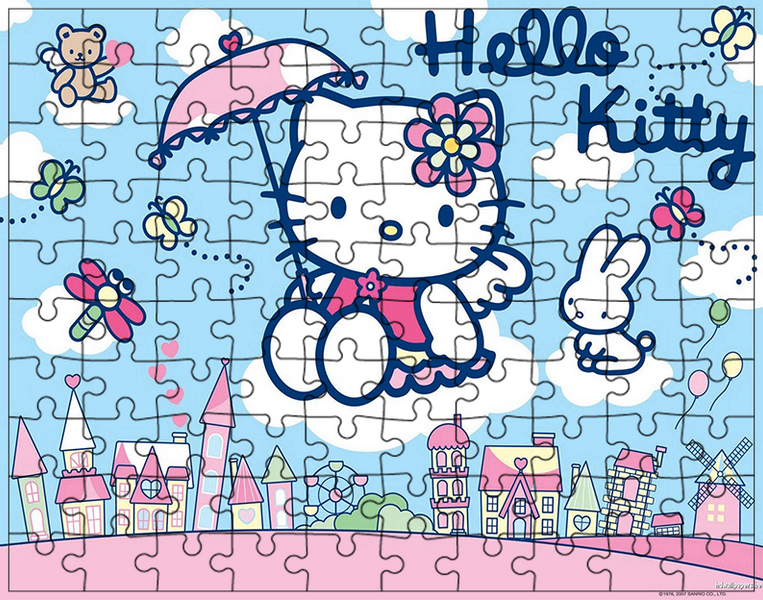 Puzzle Hello Kitty zdjęcie 1