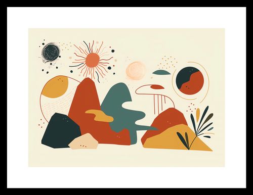 Plakat 29,7x21cm Kosmos Barw na Arena.pl