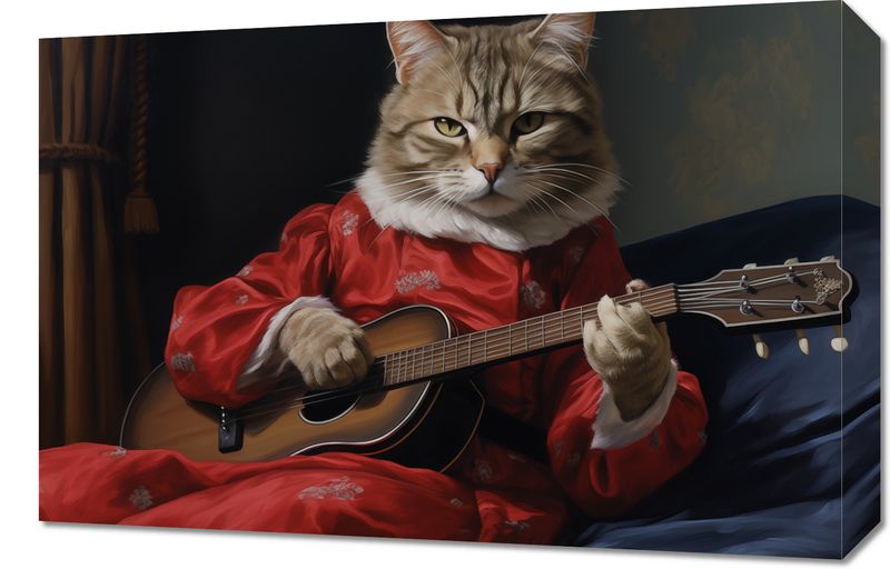 Obraz 60x40cm Melodia Kociej Łapy zdjęcie 1