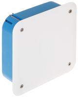 Puszka regips podtynkowa 115x115x45 niebieska SIMET