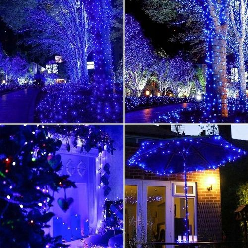 LAMPKI CHOINKOWE 200 LED ZEWNĘTRZNE WEWNĘTRZNE 20M OŚWIETLENIE ZIMNE na Arena.pl