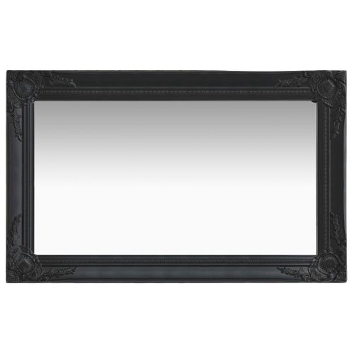 Lustro ścienne w stylu barokowym, 50x80 cm, czarne na Arena.pl