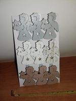 spinacze drewno 9szt. anioł | 718478