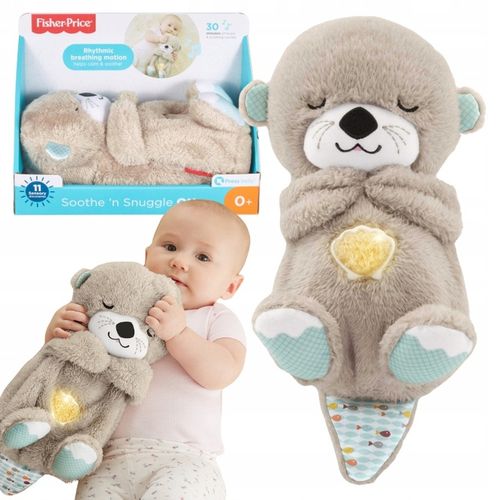 FISHER PRICE INTERAKTYWNA WYDRA USYPIANKA ODDYCHAJĄCA MASKOTKA PLUSZAK na Arena.pl
