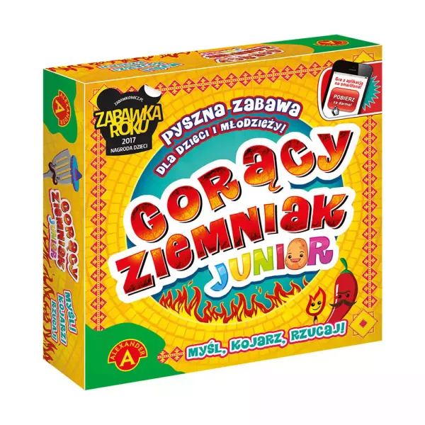 Gorący ziemniak junior - przezabawna gra dla dzieci sprawdzająca refleks zdjęcie 1
